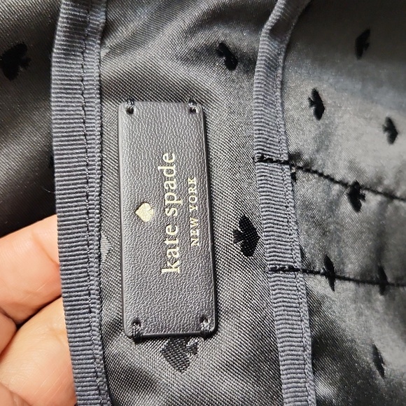 Kate Spade Black Nylon Laptop Sleeve With Strap - Picture 6 of 16